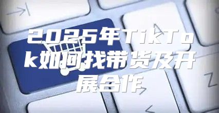 2025年TikTok如何找带货及开展合作