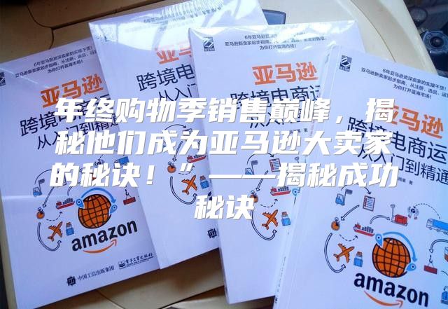 年终购物季销售巅峰，揭秘他们成为亚马逊大卖家的秘诀！”——揭秘成功秘诀
