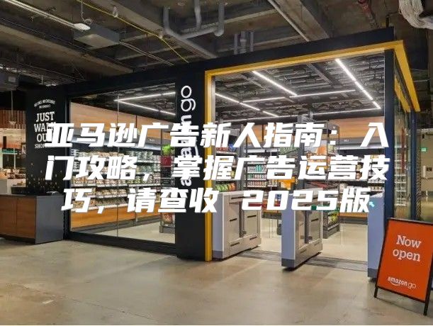 亚马逊广告新人指南：入门攻略，掌握广告运营技巧，请查收 2025版