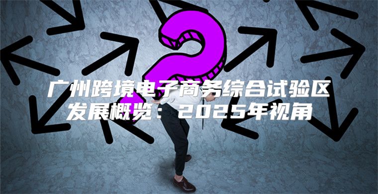 广州跨境电子商务综合试验区发展概览：2025年视角
