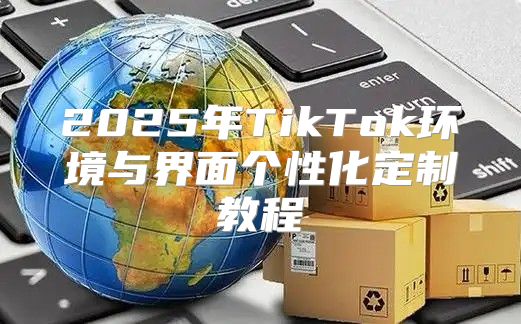 2025年TikTok环境与界面个性化定制教程
