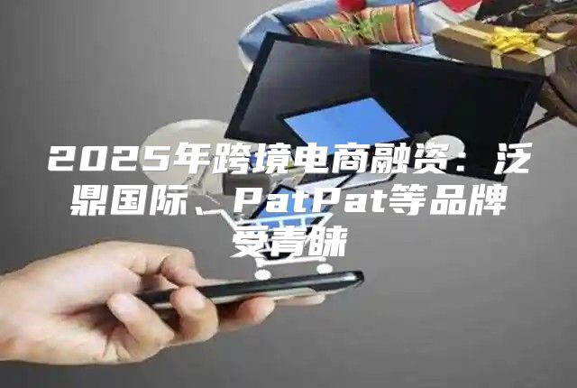 2025年跨境电商融资：泛鼎国际、PatPat等品牌受青睐