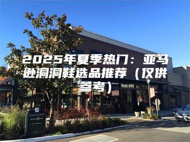 2025年夏季热门：亚马逊洞洞鞋选品推荐仅供参考
