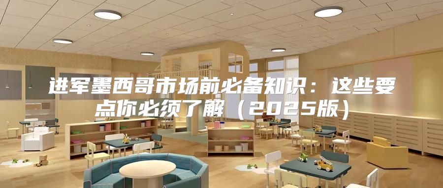 进军墨西哥市场前必备知识：这些要点你必须了解2025版