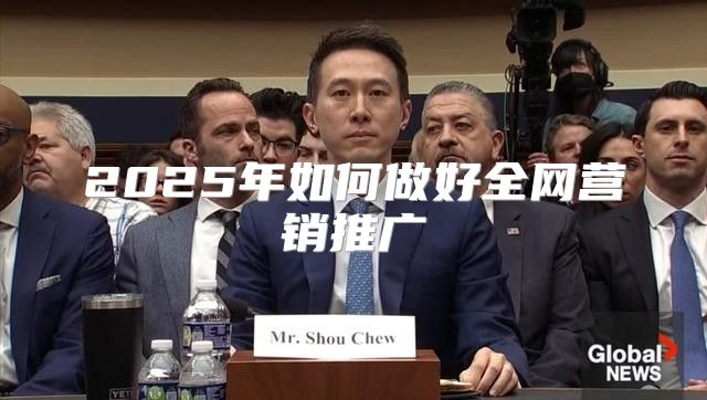 2025年如何做好全网营销推广