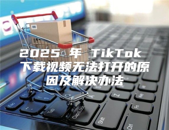 2025 年 TikTok 下载视频无法打开的原因及解决办法
