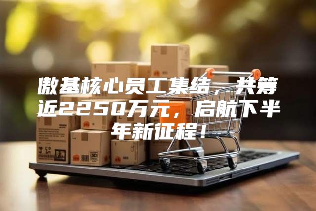 傲基核心员工集结，共筹近2250万元，启航下半年新征程！