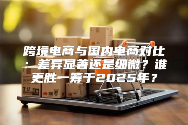 跨境电商与国内电商对比：差异显著还是细微？谁更胜一筹于2025年？