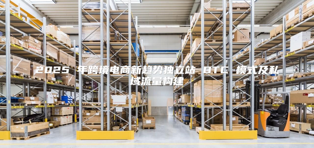 2025 年跨境电商新趋势独立站 DTC 模式及私域流量构建