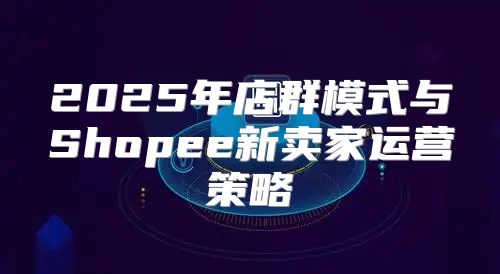 2025年店群模式与Shopee新卖家运营策略