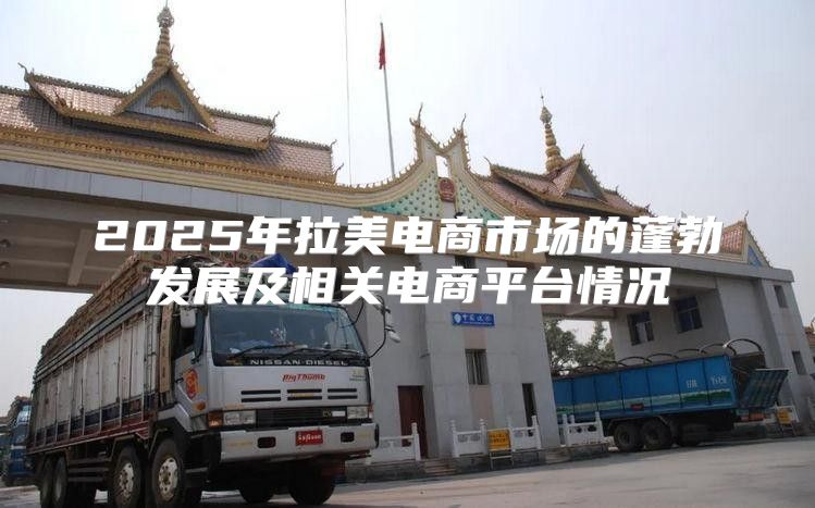 2025年拉美电商市场的蓬勃发展及相关电商平台情况