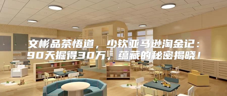 文彬品茶悟道，少钦亚马逊淘金记：90天掘得30万，蕴藏的秘密揭晓！