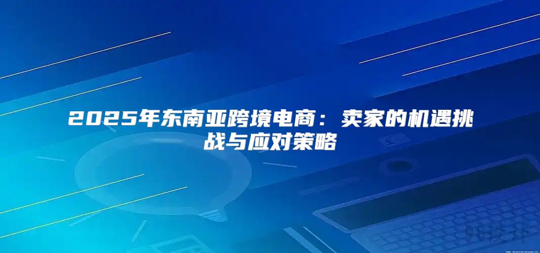 2025年东南亚跨境电商：卖家的机遇挑战与应对策略