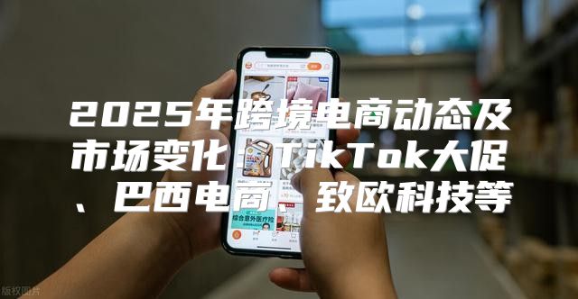 2025年跨境电商动态及市场变化：TikTok大促、巴西电商、致欧科技等
