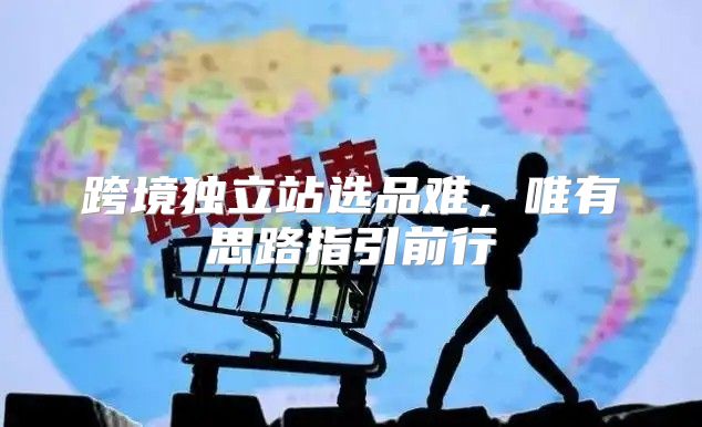 跨境独立站选品难，唯有思路指引前行
