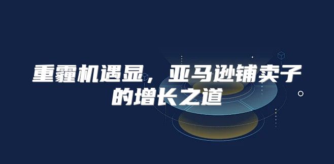重霾机遇显，亚马逊铺卖子的增长之道