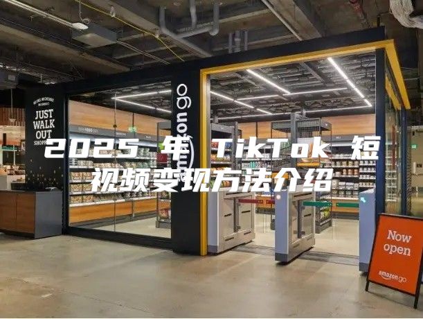 2025 年 TikTok 短视频变现方法介绍