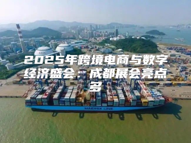 2025年跨境电商与数字经济盛会：成都展会亮点多