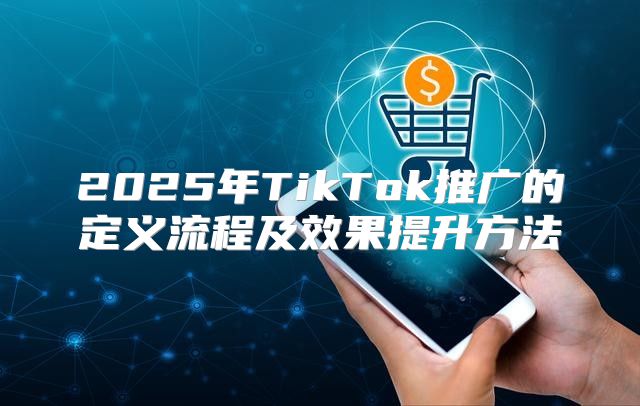 2025年TikTok推广的定义流程及效果提升方法