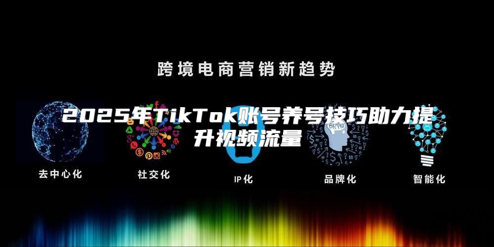 2025年TikTok账号养号技巧助力提升视频流量