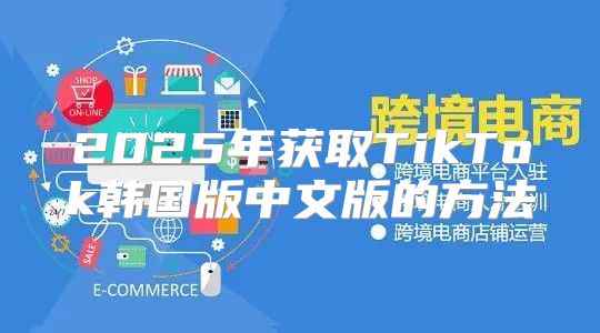 2025年获取TikTok韩国版中文版的方法