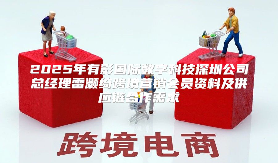 2025年有影国际数字科技深圳公司总经理雷灏绮跨境营销会员资料及供应链合作需求