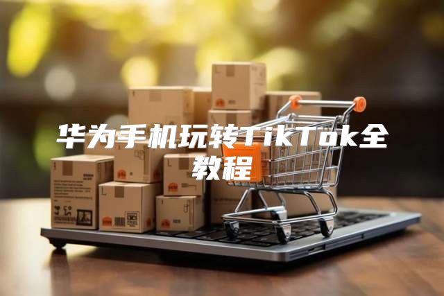 华为手机玩转TikTok全教程