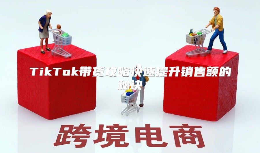 TikTok带货攻略快速提升销售额的秘诀