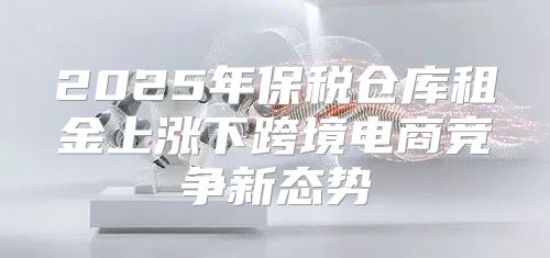 2025年保税仓库租金上涨下跨境电商竞争新态势