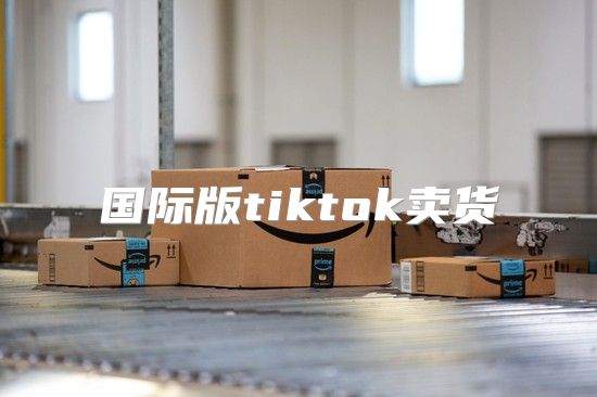 国际版tiktok卖货