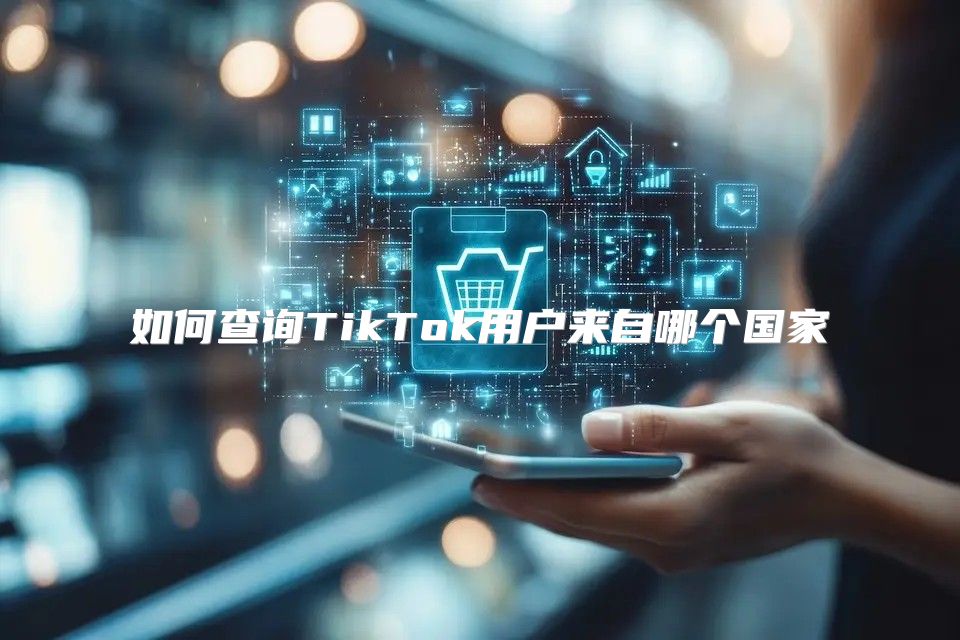 如何查询TikTok用户来自哪个国家