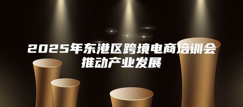 2025年东港区跨境电商培训会推动产业发展