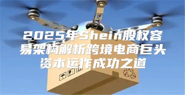 2025年Shein股权容易架构解析跨境电商巨头资本运作成功之道