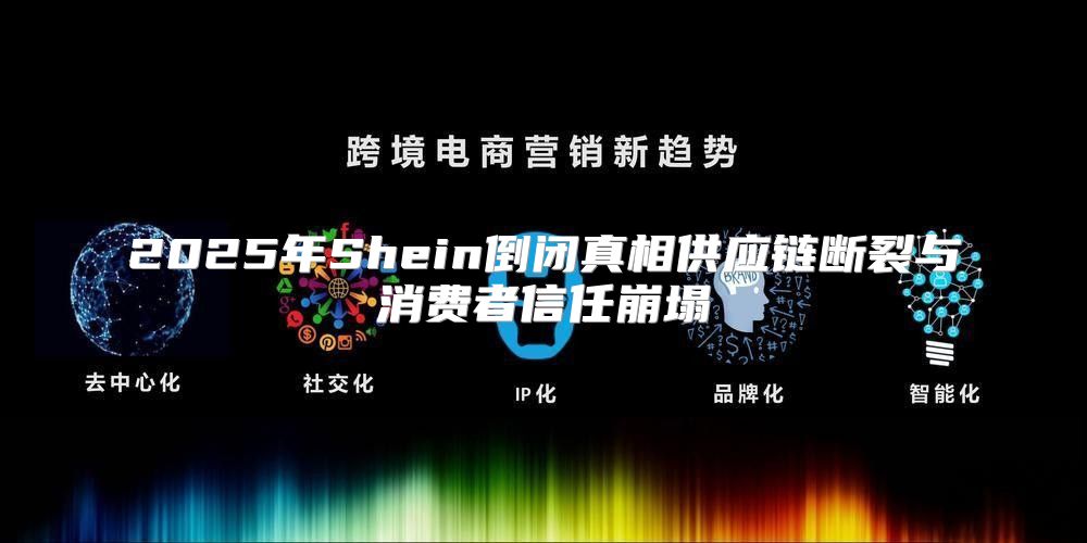 2025年Shein倒闭真相供应链断裂与消费者信任崩塌