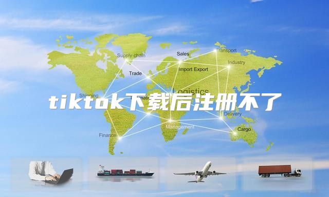 tiktok下载后注册不了