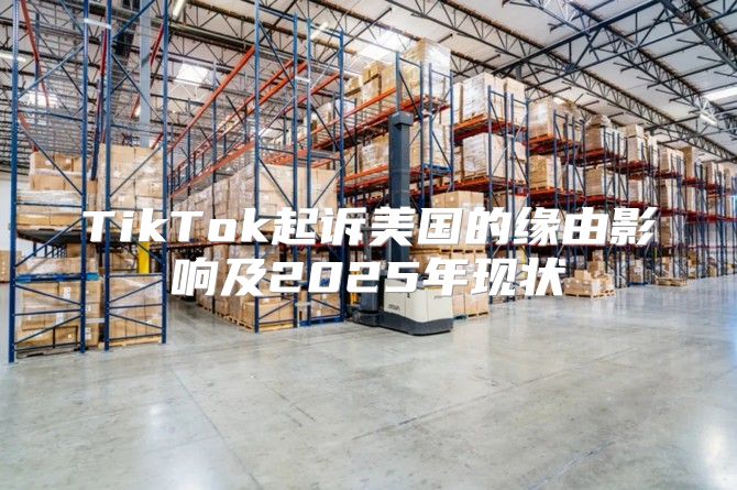 TikTok起诉美国的缘由影响及2025年现状
