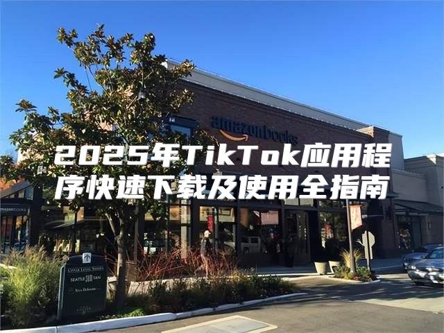 2025年TikTok应用程序快速下载及使用全指南