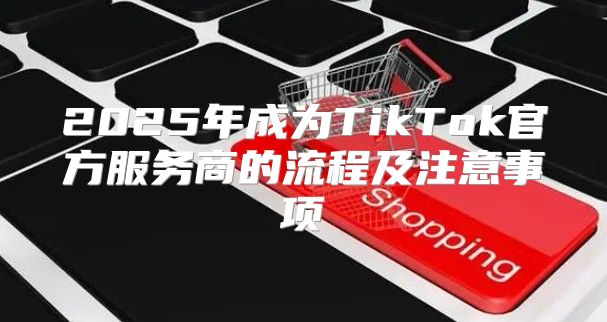 2025年成为TikTok官方服务商的流程及注意事项
