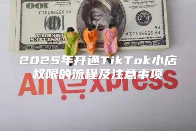 2025年开通TikTok小店权限的流程及注意事项