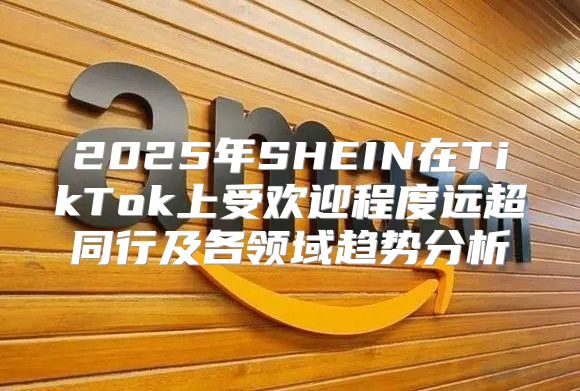 2025年SHEIN在TikTok上受欢迎程度远超同行及各领域趋势分析
