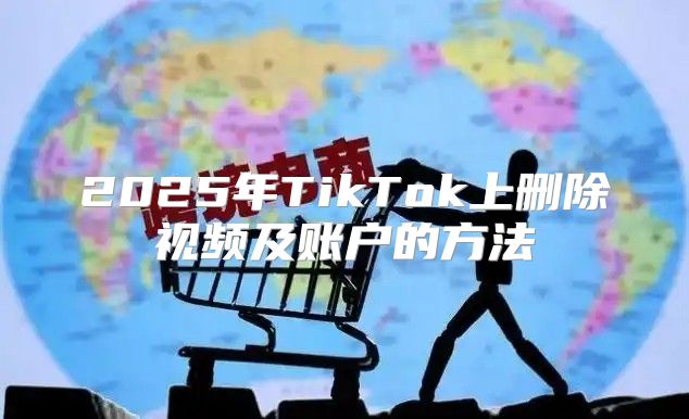 2025年TikTok上删除视频及账户的方法