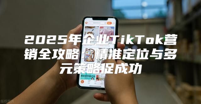 2025年企业TikTok营销全攻略：精准定位与多元策略促成功