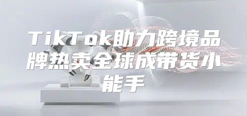 TikTok助力跨境品牌热卖全球成带货小能手