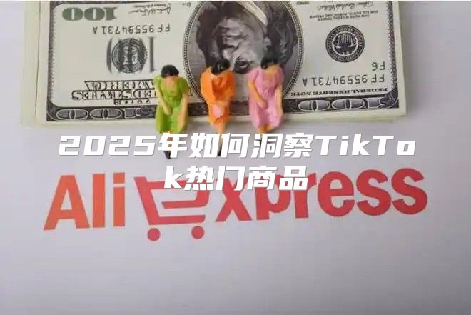 2025年如何洞察TikTok热门商品