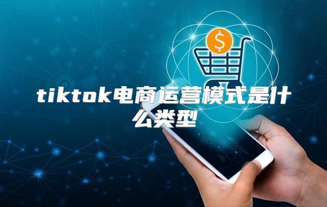 tiktok电商运营模式是什么类型