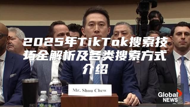 2025年TikTok搜索技巧全解析及各类搜索方式介绍
