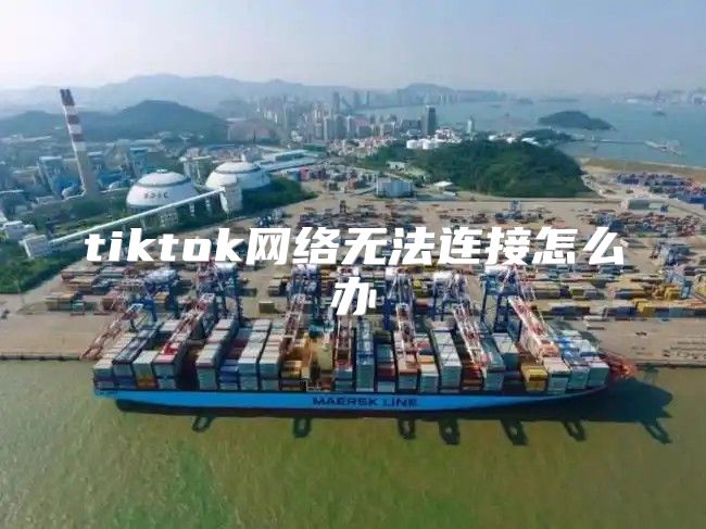 tiktok网络无法连接怎么办