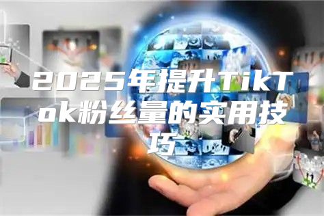 2025年提升TikTok粉丝量的实用技巧