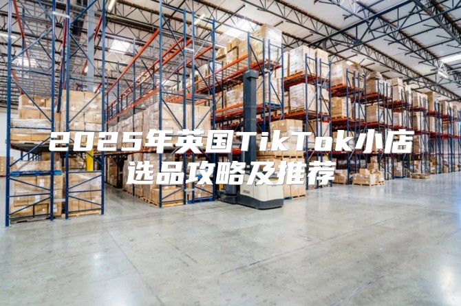 2025年英国TikTok小店选品攻略及推荐