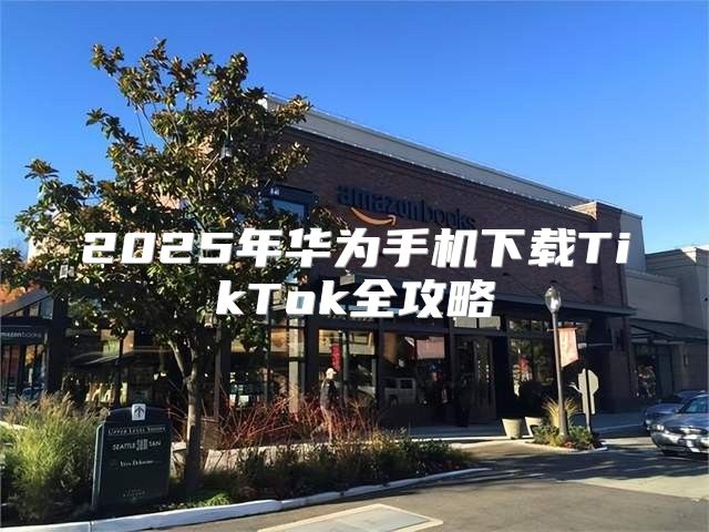 2025年华为手机下载TikTok全攻略